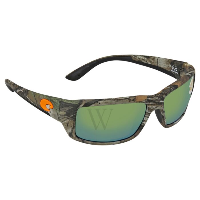 Unisex Fantail 58.9 mm Realtree Xtra Camo Orange Logo Sunglasses from Costa  Del Mar 097963517362 | World of Watches