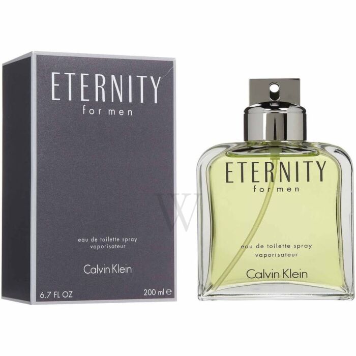 Mens Eternity Men / Calvin Klein EDT Spray 6.7 oz (m) by Calvin Klein |UPC:  3607341471727 | World of Watches