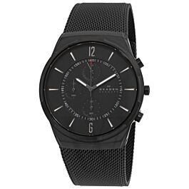 Men's Melbye Chronograph Stainless Steel Mesh Midnight Dial Watch | World  of Watches