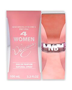 4 Women Delicioud by New Brand for Women - 3.3 oz EDP Spray