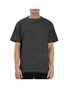 A Cold Wall Black Dissolve Dye Cotton T-shirt