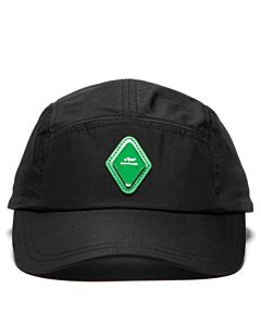 A Cold Wall Black Logo Rhombus Cap, Size One Size