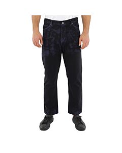 A Cold Wall Men's Black Corrosion Straight-Leg Jeans