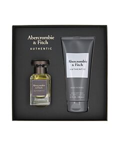 Abercrombie and Fitch Men's Authentic Gift Set Fragrances 0085715165671