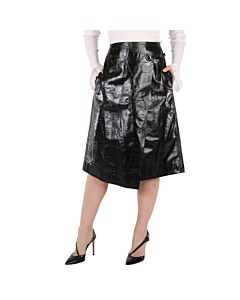 Acne Studios Ladies Chocolate Brown Wrap Skirt, Brand Size 40 (US Size 6)