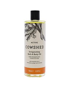 Active Invigorating Bath and Body Oil by Cowshed for Unisex - 3.38 oz Body Oil