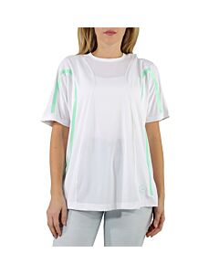 Adidas by Stella McCartney Ladies White Truepace Running Loose T-shirt