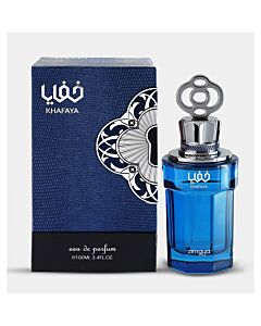 Afnan Men's Zimaya Khafaya Blue EDP Spray 3.4 oz Fragrances 6290171074151