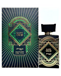 Zimaya Unisex Happy Oud Extrait de Parfum Spray 3.4 oz Fragrances 6290171072218