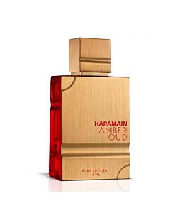 Al Haramain Unisex Amber Oud Ruby EDP Spray 4.0 oz (Tester) Fragrances 6291106812947