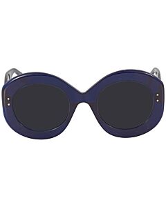 Alaia Azzedine 52 mm Blue Sunglasses