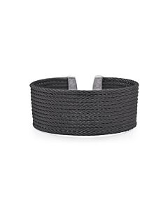 ALOR Black Cable Cuff Essentials 12-Row Cuff