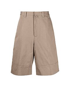 Ambush Men's Kaki Cotton Knee-Length Shorts