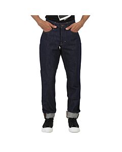 Ami Men's Denim Straight Fit Jeans