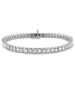 Amour 3 CT TW Diamond Tennis Bracelet in Sterling Silver JMS005213
