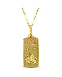 AMOUR Scorpio Horoscope Necklace In 10K Yellow Gold