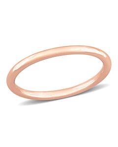 Amour Wedding Band in 10K Rose Gold
