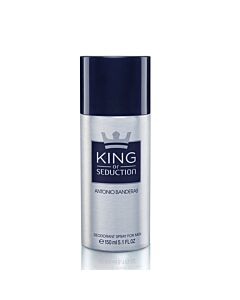 Antonio Banderas Men's King Of Seduction For Men Deodorant 5.1 oz Fragrances 8411061784327