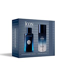Antonio Banderas Men's The Icon Eau de Parfum Gift Set Fragrances 8411061074657