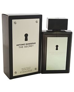 Antonio Banderas Men's The Secret EDT Spray 3.4 oz Fragrances 8411061701034