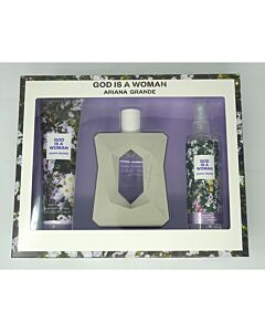 Ariana Grande Ladies God Is A Woman Gift Set Fragrances 810101501685