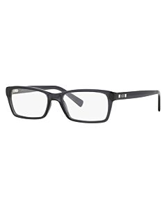 Armani Exchange 53 mm Shiny Transparent Dark Grey Eyeglass Frames