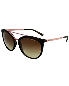 Armani Exchange 55 mm Matte havana Sunglasses