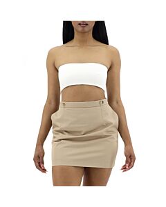 Artica Arbox White Tube Top With Logo