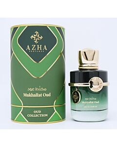Azha Men's Mukhallat Oud EDP Spray 3.3 oz Fragrances 6629021040396