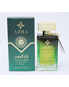 Azha Men's Taj Al Oud EDP Spray 3.3 oz Fragrances 6629021040044