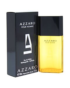 Azzaro Pour Homme / Azzaro EDT Spray Refillable 1.0 oz (30 ml) (m)