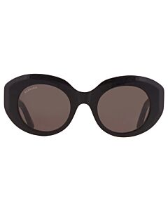 Balenciaga 52 mm Black / Gray Sunglasses
