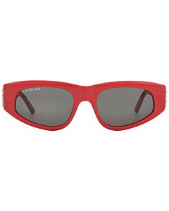 Balenciaga 53 mm Red Sunglasses