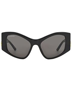 Balenciaga 55 mm Black Sunglasses
