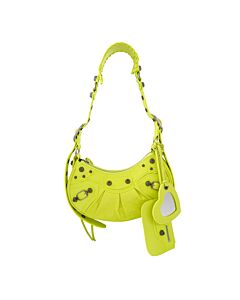 Balenciaga Neon Yellow Shoulder Bag