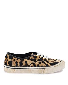 Bally Lyder Leopart Print Low-Top Sneakers