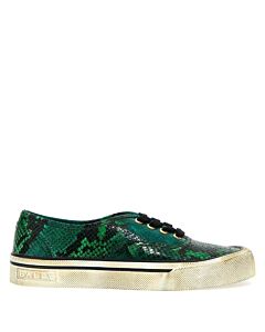 Bally Lyder Snakeskin-Effect Low-Top Sneakers
