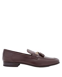 Bally Men's Saily Ebano Grained Goat Leather Suisse Loafers