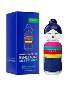 Benetton Ladies Sisterland Blue Neroli EDT 2.7 oz Fragrances 8433982018701