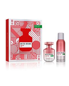 Benetton Ladies United Dreams Together For Her Gift Set Fragrances 8433982024771