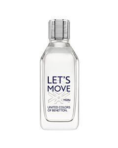 Benetton Men's Lets Move EDT Spray 1.35 oz Fragrances 3605473198468