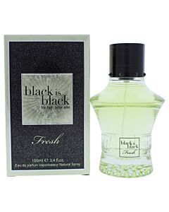 Black is Black Fresh by Nu Parfums for Women - 3.4 oz EDP Spray