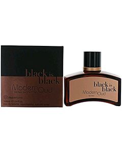 Black Is Black Modern Oud / Nu Parfums EDT Spray 3.4 oz (100 ml) (M)