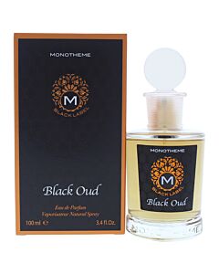 Black Oud by Monotheme for Men - 3.4 oz EDP Spray