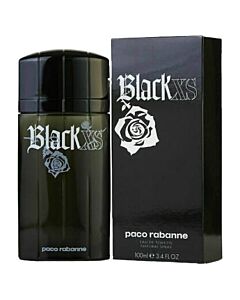 Black XS by Paco Rabanne for Men - 3.4 oz EDT Spray