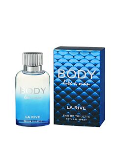 Body Like A Man / La Rive EDT Spray 3.0 oz (90 ml) (m)