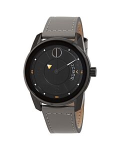 BOLD Verso Leather Black Dial Watch