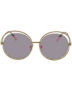 Bolon 57 mm Gold Sunglasses