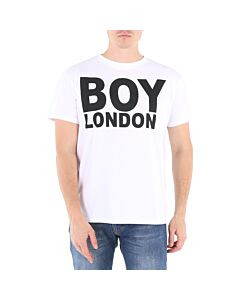 Boy London Men's White Black Boy London Tee