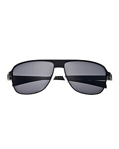Breed Hardwell 59 mm Black Sunglasses